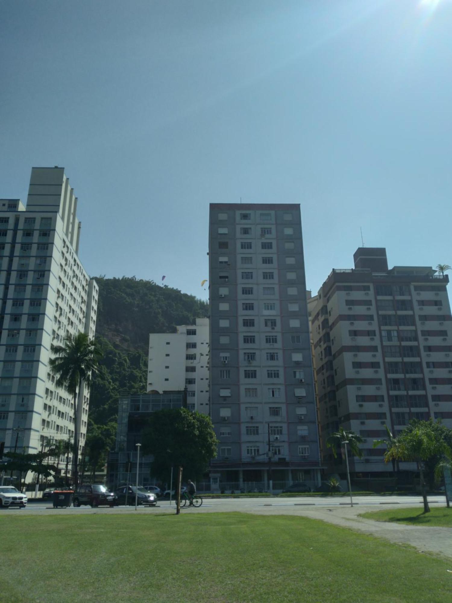 Excelente Localizacao O Mar Na Sua Frente Confira Appartement São Vicente Buitenkant foto